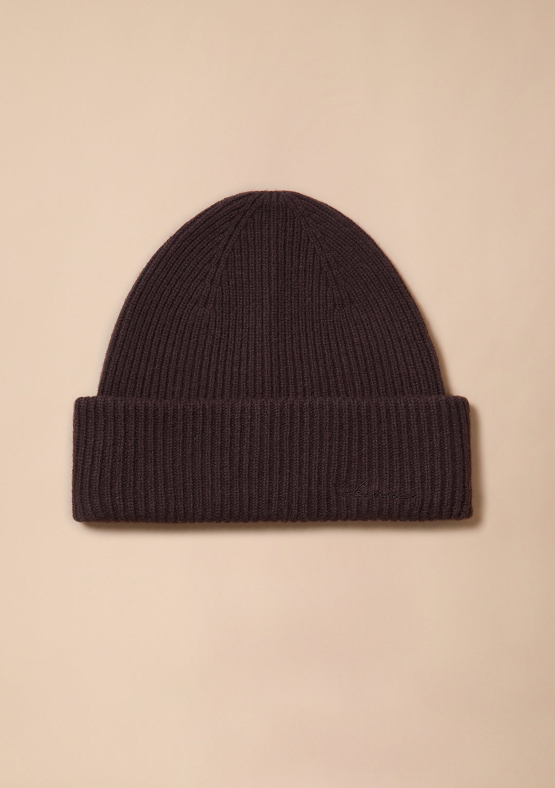 Merino Beanie in Brown