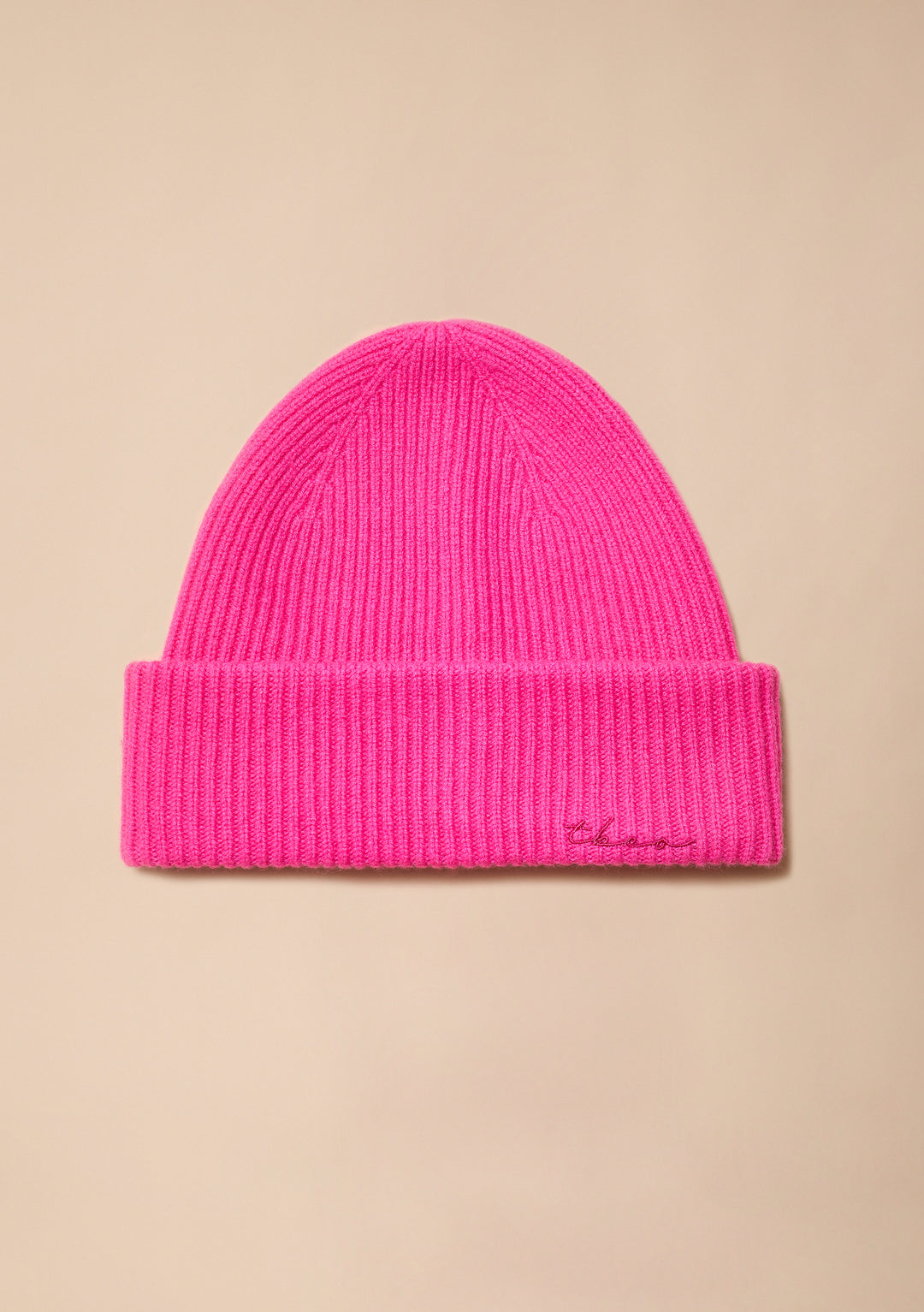 Merino Beanie in Pink