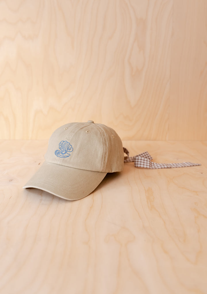 Recycled Cotton Cap in Shell