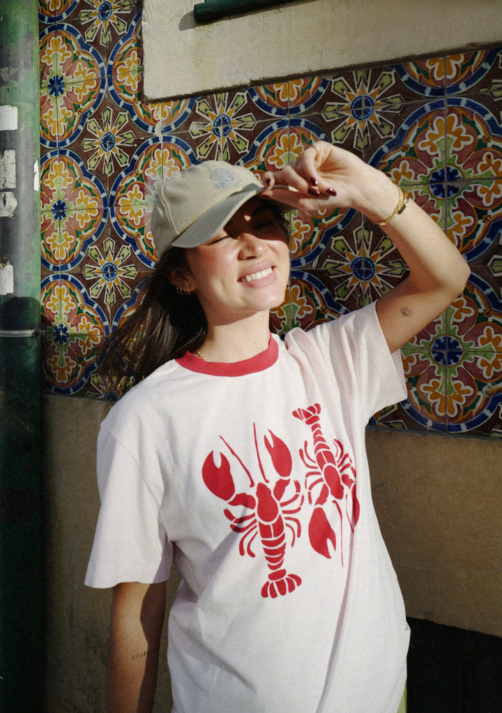 Recycled Cotton Cap in Shell