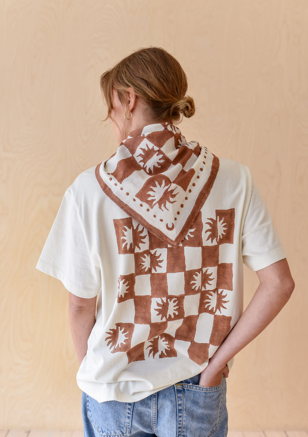 Baumwollschal „The Artist Series TBCo x Frankie Penwill“