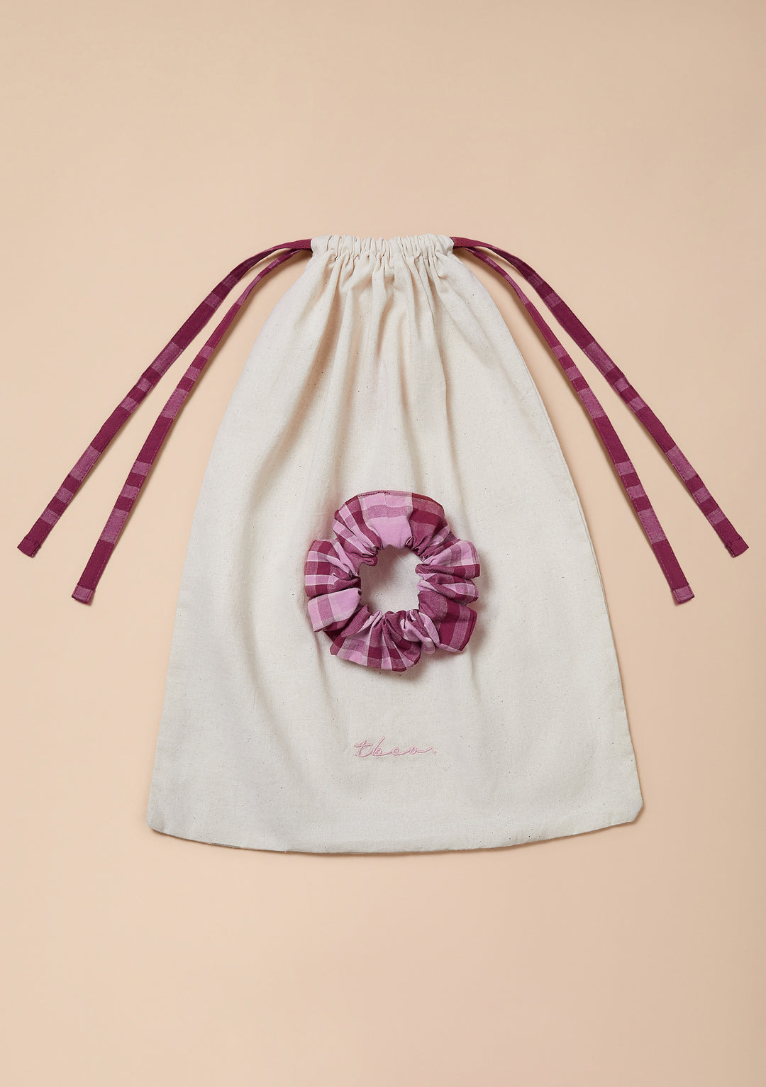 Cotton Pyjamas in Pink Tartan