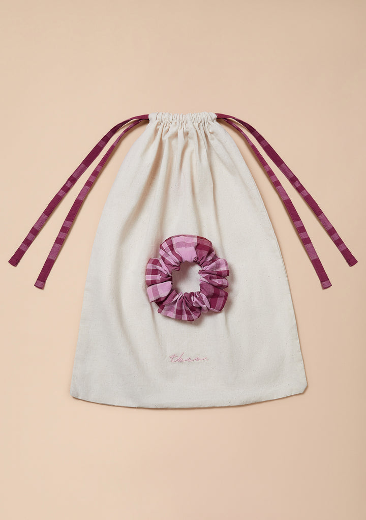 Cotton Pyjamas in Pink Tartan