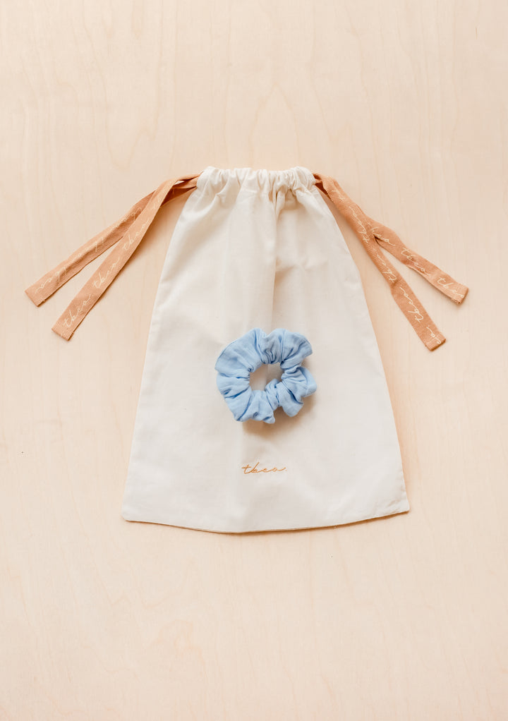 Cotton Pyjamas in Blue Scallop