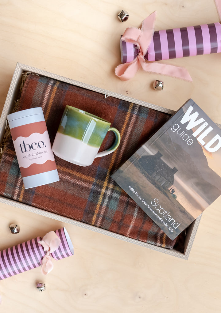 Coffret cadeau écossais prêt à l'emploi