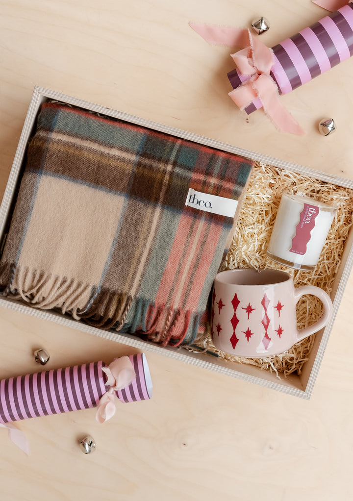 Ready-Made Tartan Scarf Gift Box