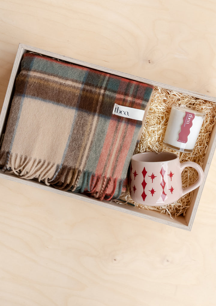 Ready-Made Tartan Scarf Gift Box