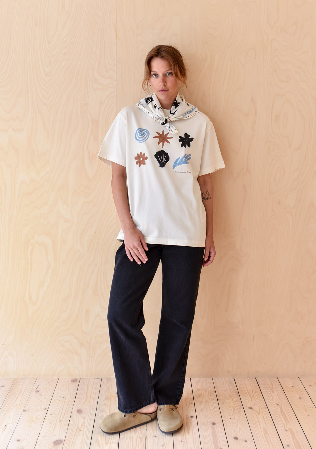 Baumwoll-T-Shirt „The Artist Series TBCo x Chiara Perano“