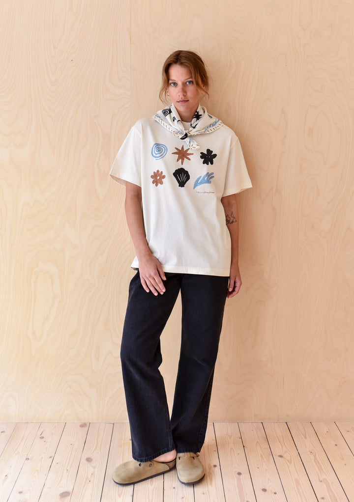 Baumwoll-T-Shirt „The Artist Series TBCo x Chiara Perano“