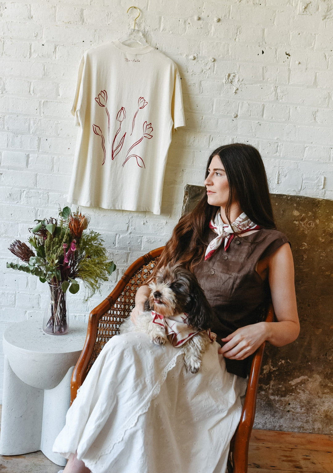 Baumwoll-T-Shirt „The Artist Series TBCo x Harlie Briggs“
